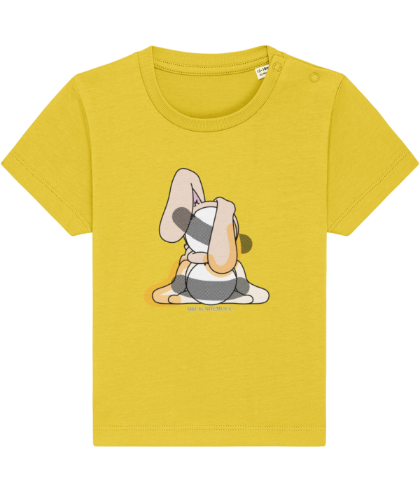 NITEMUS – Baby – T-shirt – QF - Rabbit Year – Golden Yellow – from 0 to 36 months