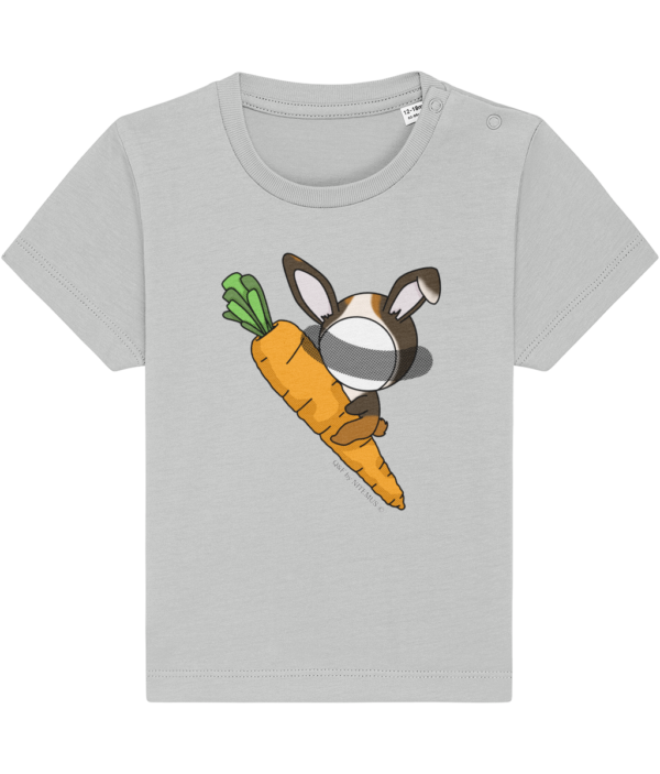NITEMUS – Baby – T-shirt – QF - Rabbit Year – Heather Grey – from 0 to 36 months