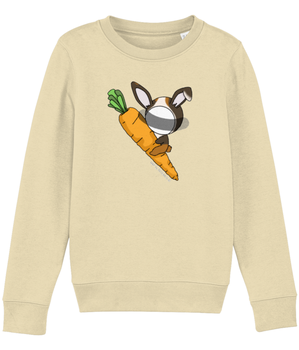 NITEMUS - Kids – Sweatshirt – QF – Rabbit Year – Butter – from 3 years old to 14 years old
