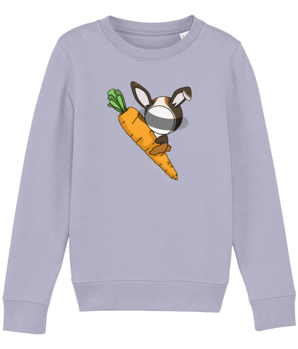 NITEMUS - Kids – Sweatshirt – QF – Rabbit Year – Lavender – from 3 years old to 14 years old