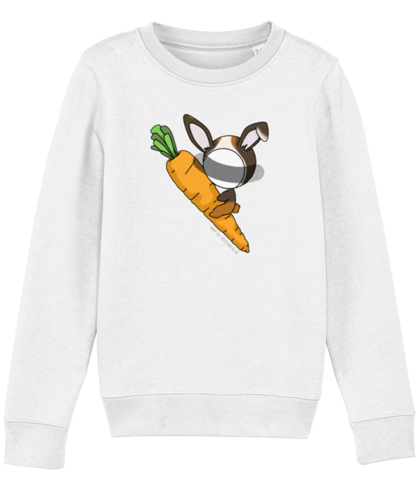 NITEMUS - Kids – Sweatshirt – QF – Rabbit Year – White – from 3 years old to 14 years old