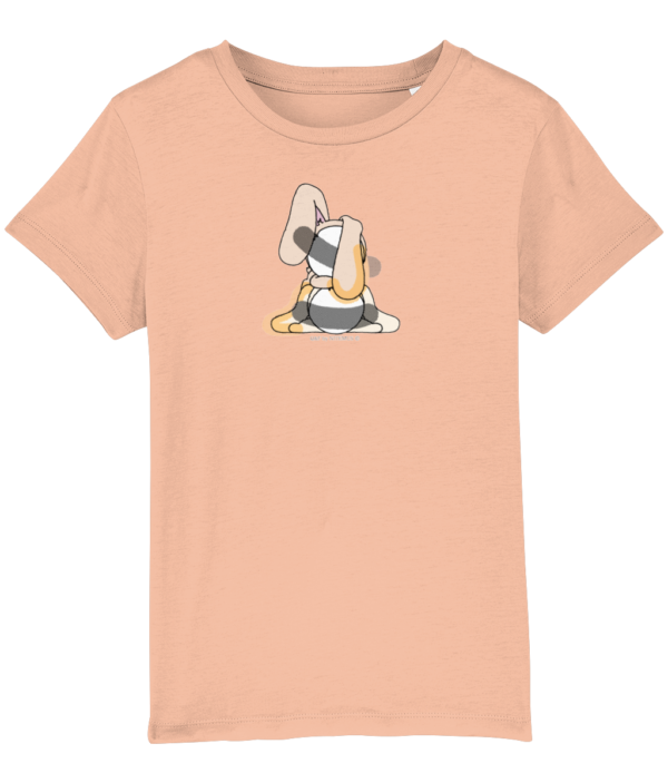 NITEMUS - Kids - T-shirt – QF - Rabbit Year - Fraiche Peche – from 3 years old to 14 years old