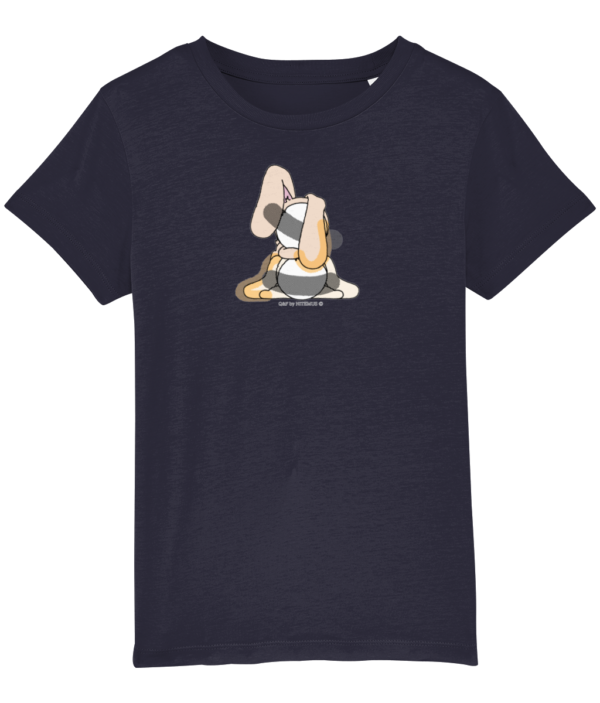 NITEMUS - Kids - T-shirt – QF - Rabbit Year - French Navy – from 3 years old to 14 years old