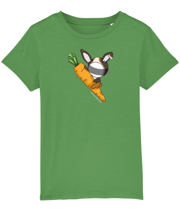 NITEMUS - Kids - T-shirt – QF - Rabbit Year - Fresh Green – from 3 years old to 14 years old