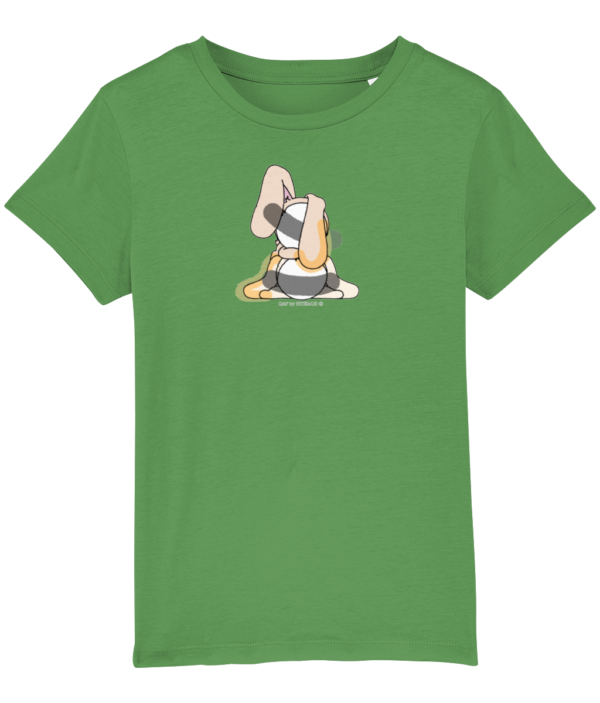 NITEMUS - Kids - T-shirt – QF - Rabbit Year - Fresh Green – from 3 years old to 14 years old