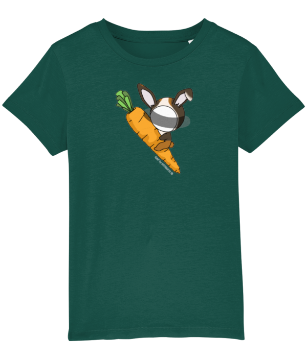 NITEMUS - Kids - T-shirt – QF - Rabbit Year - Glazed Green – from 3 years old to 14 years old