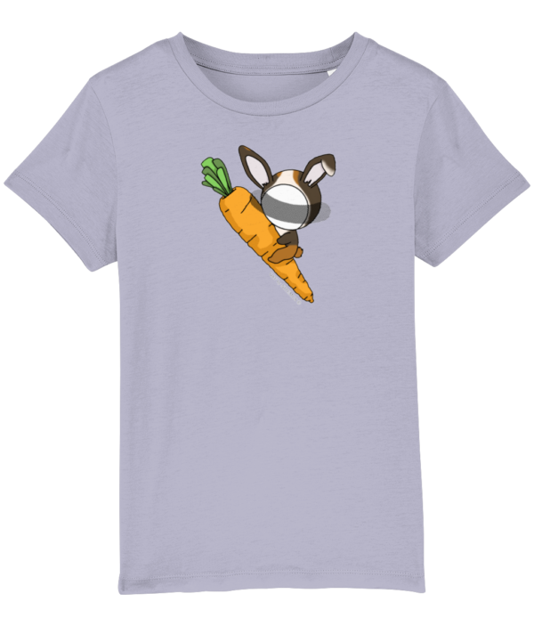 NITEMUS - Kids - T-shirt – QF - Rabbit Year - Lavender – from 3 years old to 14 years old