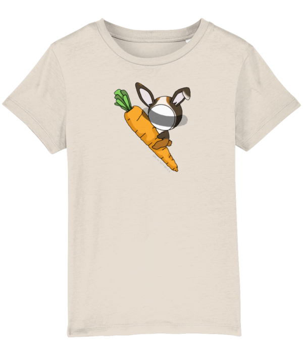 NITEMUS - Kids - T-shirt – QF - Rabbit Year - Natural Raw – from 3 years old to 14 years old