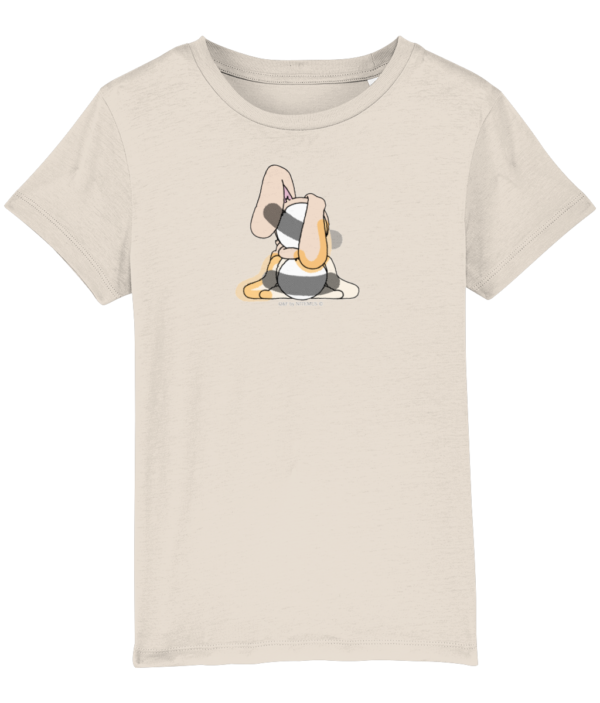 NITEMUS - Kids - T-shirt – QF - Rabbit Year - Natural Raw – from 3 years old to 14 years old