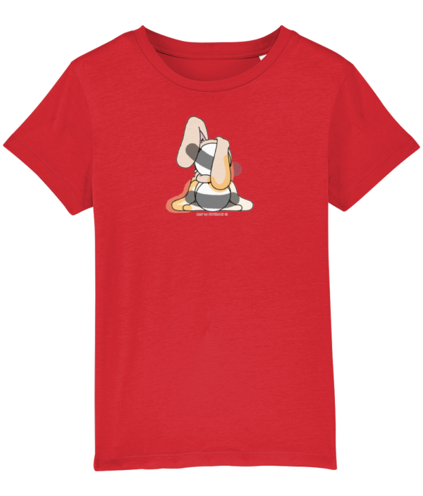 NITEMUS - Kids - T-shirt – QF - Rabbit Year - Red – from 3 years old to 14 years old