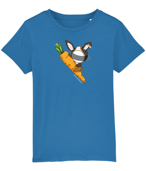 NITEMUS - Kids - T-shirt – QF - Rabbit Year - Royal Blue – from 3 years old to 14 years old
