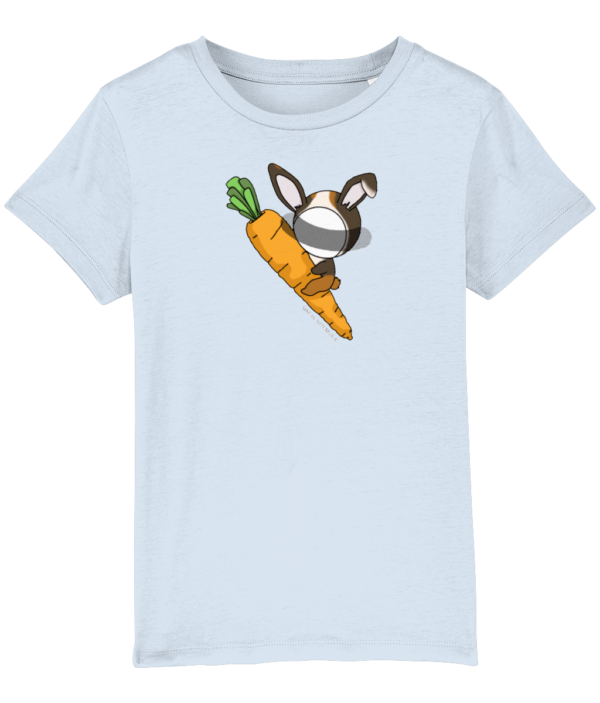 NITEMUS - Kids - T-shirt – QF - Rabbit Year - Sky Blue – from 3 years old to 14 years old