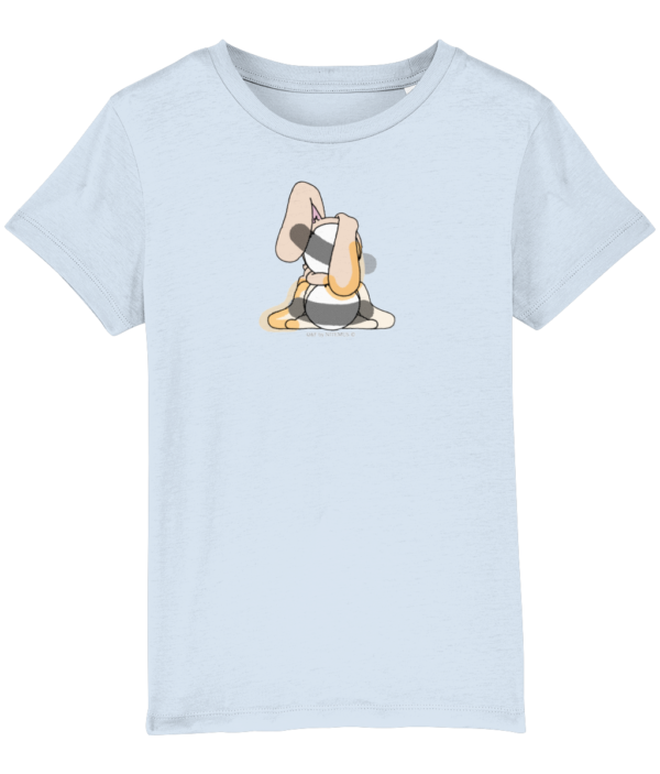 NITEMUS - Kids - T-shirt – QF - Rabbit Year - Sky Blue – from 3 years old to 14 years old