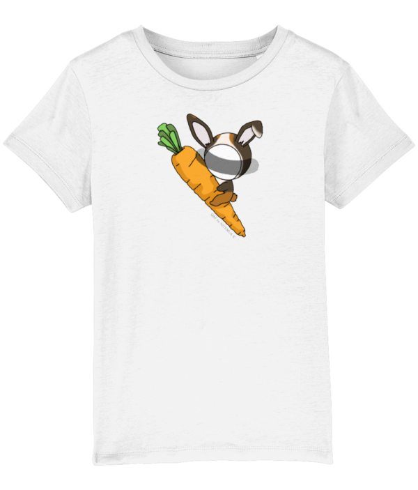 NITEMUS - Kids - T-shirt – QF - Rabbit Year - White – from 3 years old to 14 years old