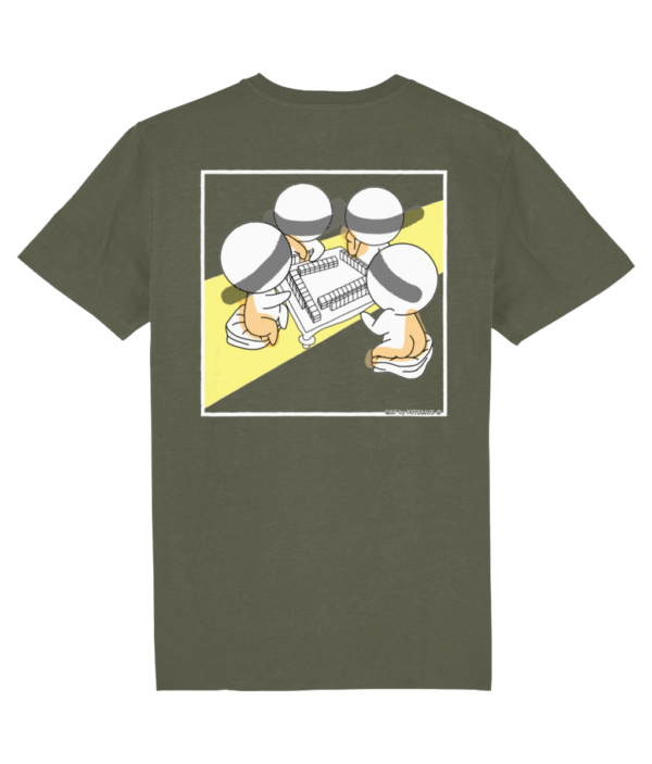 NITEMUS - Unisex - Vintage T-shirt - QF 4 - G. Dyed Khaki – from size XS to size 2XL